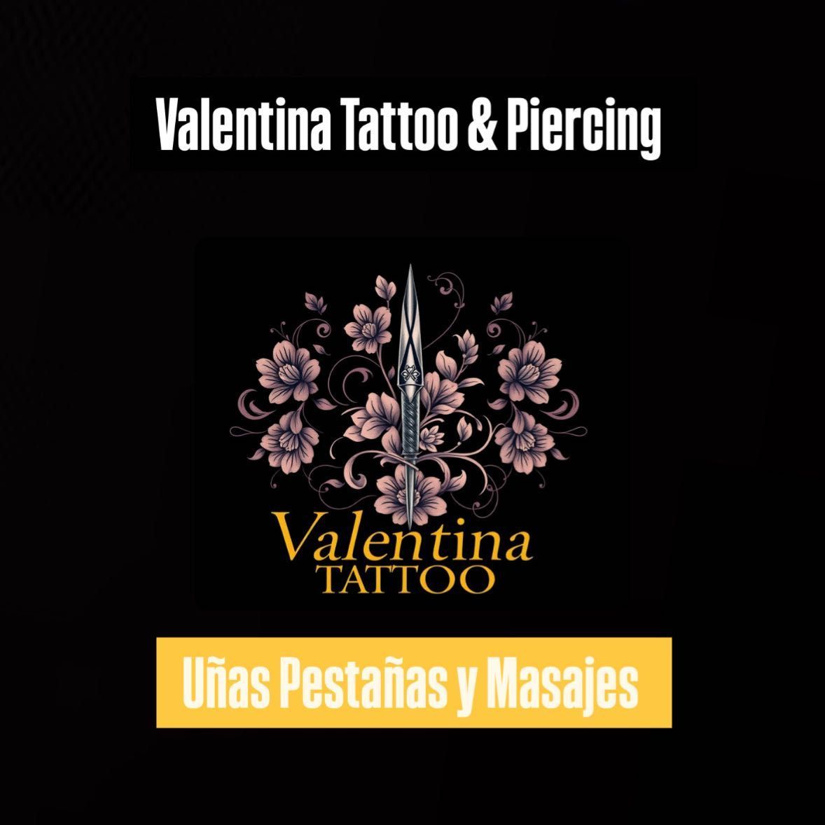 VALENTINA TATTOO Y PIERCING, Uñas, Petañas y Masajes., Avenida Don José Martínez González 6, 03600, Elda