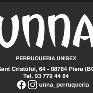 Perruqueria UNNA, Carrer Sant Cristòfol 64, 08784, Piera