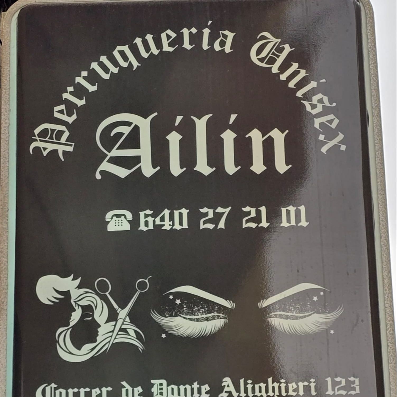 Perruqueria y barbería Ailin, Carrer de Dante Alighieri, 123, 08032, Barcelona