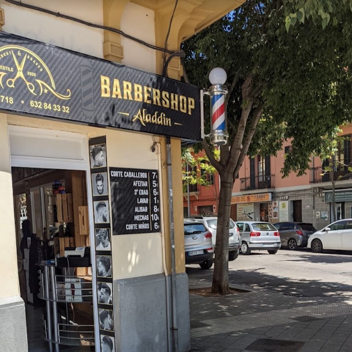 Barbershop aladdin, Plaça del cardenal Reig 5, 07004, Palma de Mallorca