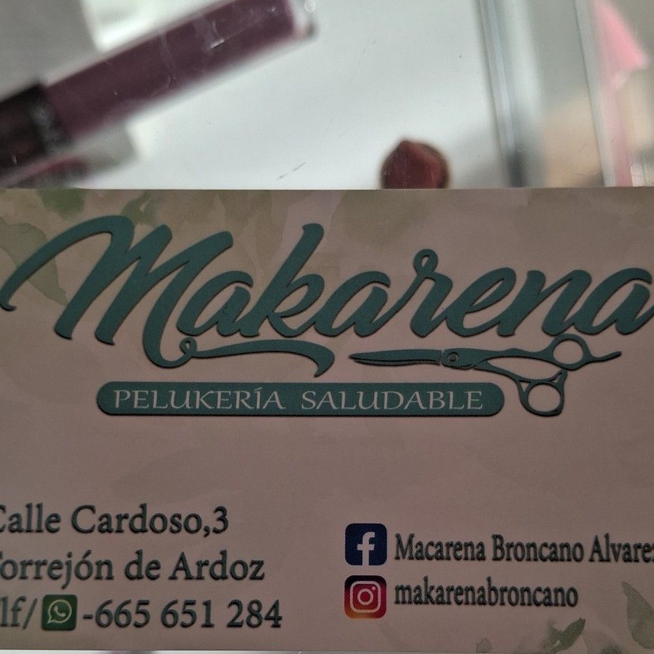 Makarena Pelukeria Saludable, Calle Cardoso, 3, 28850, Torrejón de Ardoz