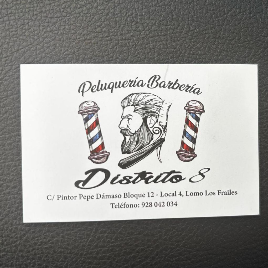 Distrito 8 AMS BarberShop, Calle Pintor Pepe Dámaso,bloque 12 local 4, 35018, Las Palmas de Gran Canaria