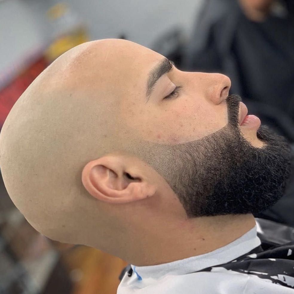Afeitado de cabeza portfolio