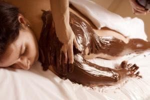 Peeling corporal chocolaterapia con envoltura portfolio