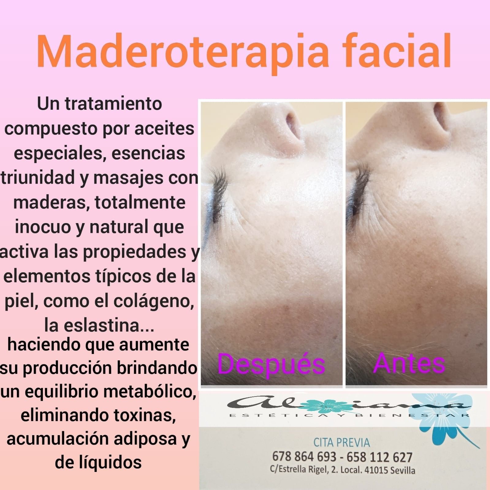 Maderoterapia facial portfolio