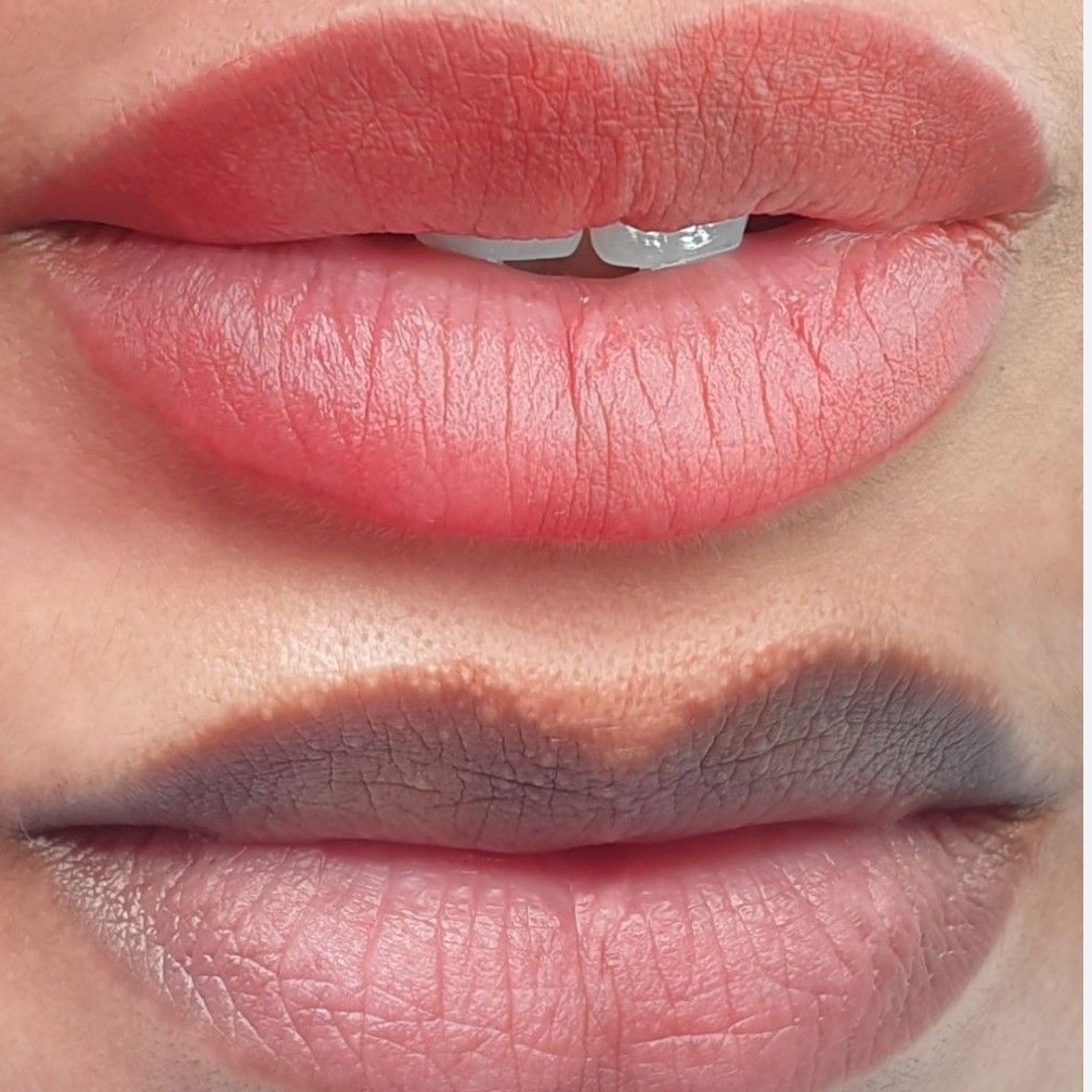 Lips Permanent Make Up "Aquarelle" Technique portfolio