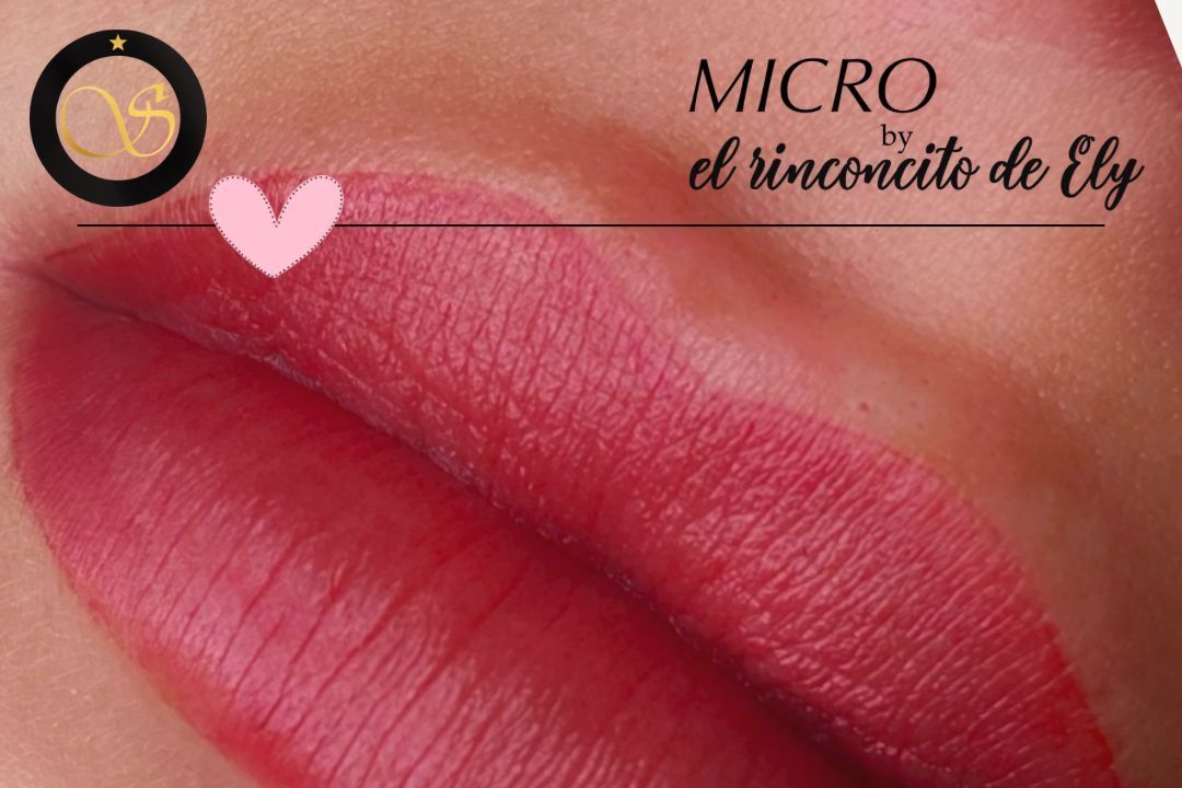 Micropigmentación labios con repaso portfolio