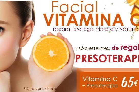 Tratamiento facial con vitamina C portfolio