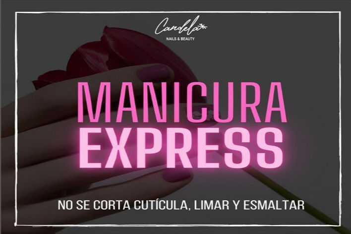 Manicura  Express esmalte tradicional portfolio