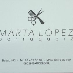 Marta López, Rambla de Badal, 182, 08028, Barcelona