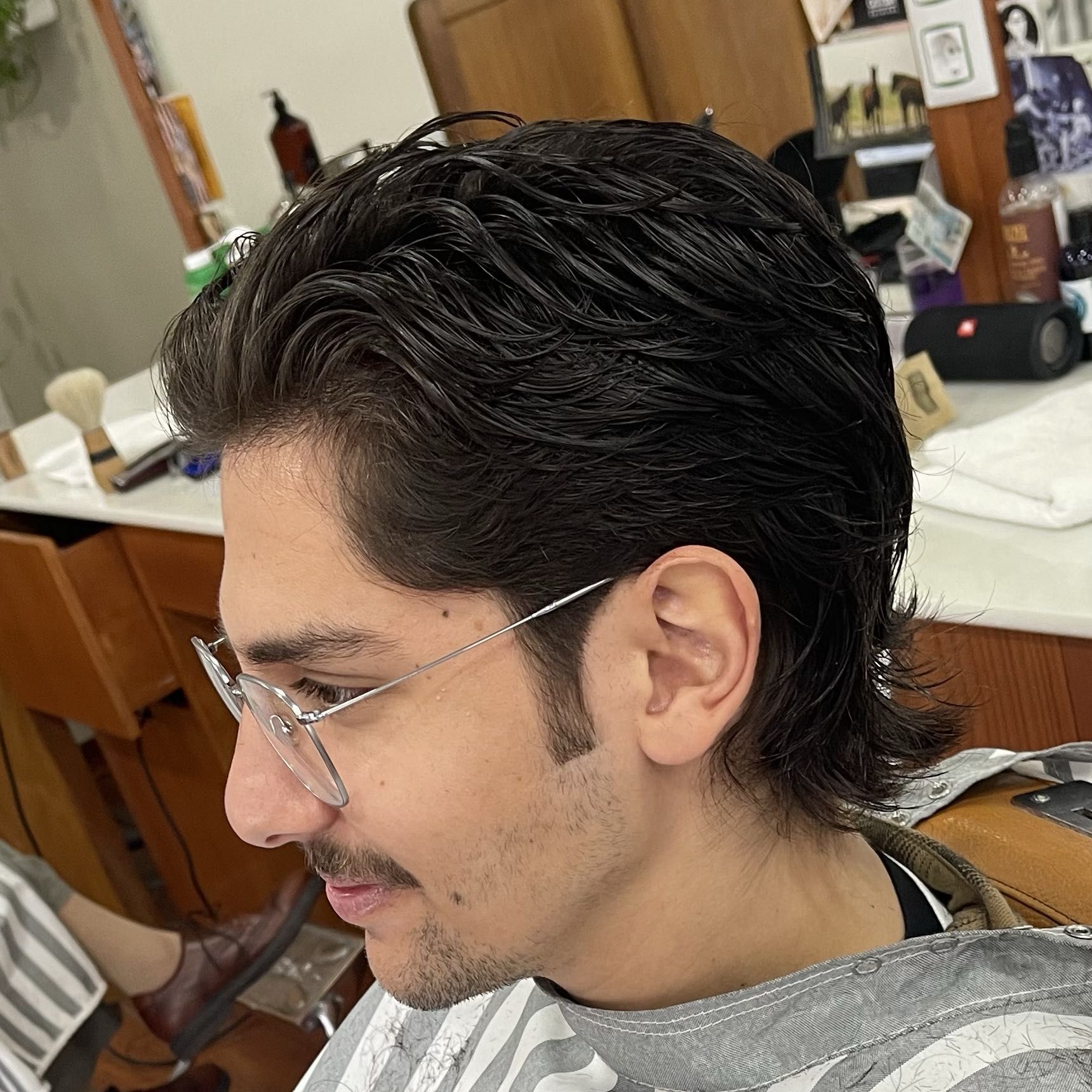 Corte pelo largo | Long hair cut portfolio