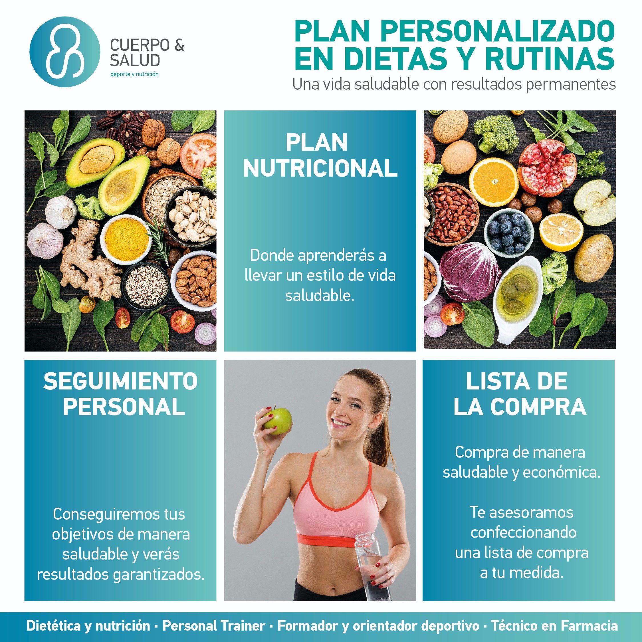 Plan NUTRICIONAL PERSONALIZADO  Pack Trimestral portfolio
