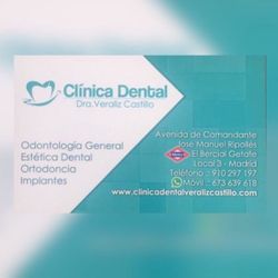 Clínica Dental Dra. Veraliz Castillo, Calle de Elvira Lindo, 2, local 3, 28907, Getafe