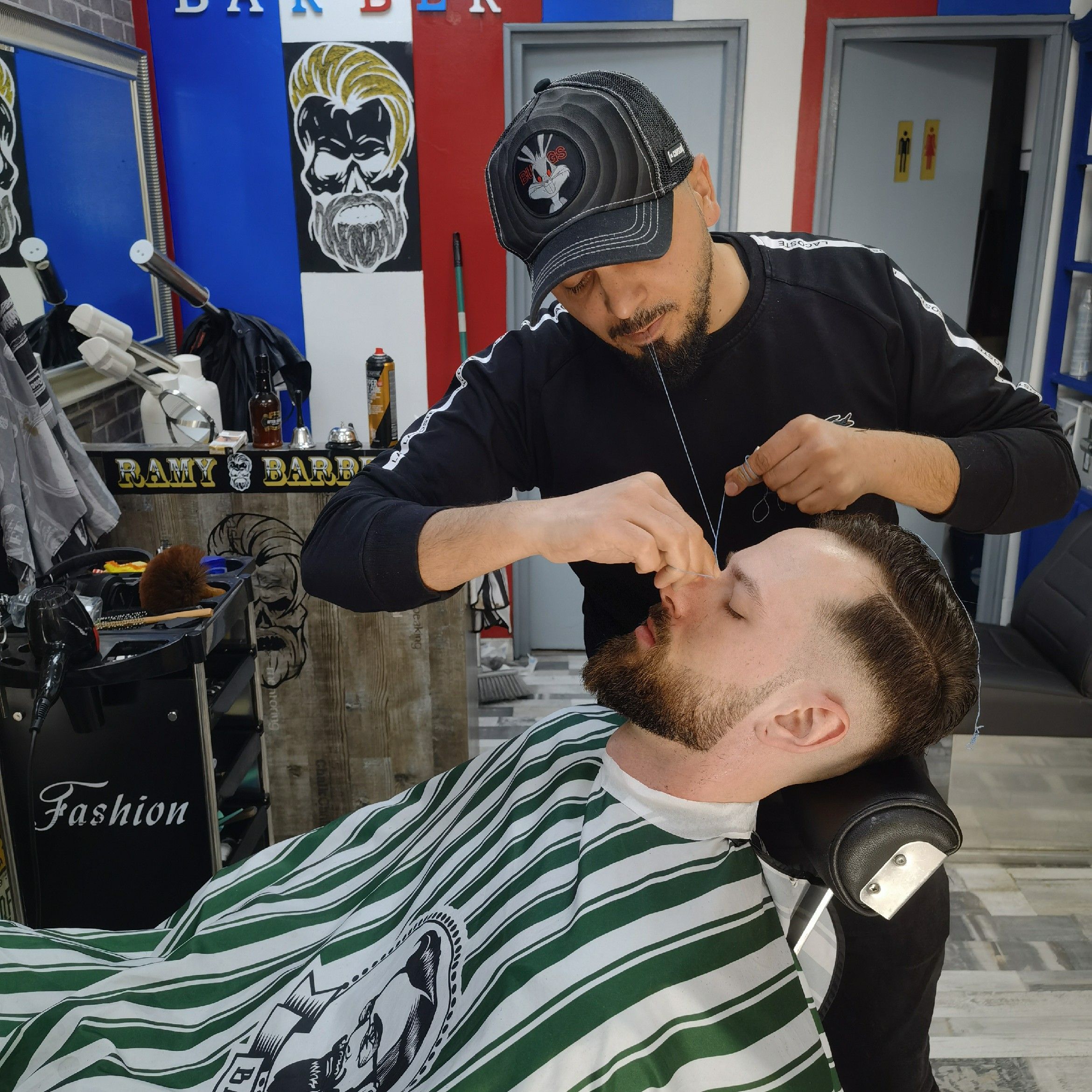 Ramy barber (2), Calle de Colomer, 11, Calle Colomer 11 local 4, 28028, Madrid