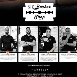 Six Barbershop Marbella, Av. Ricardo Soriano, 45, local 1, 29601, Marbella