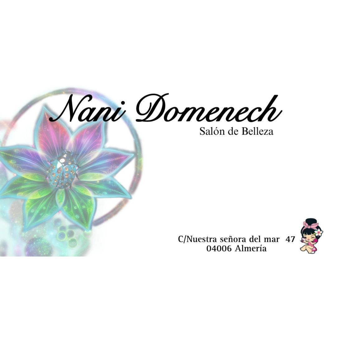 Nani Domenech ( Salón de belleza ), Calle nuestra señora del mar, 47, 04006, Almería