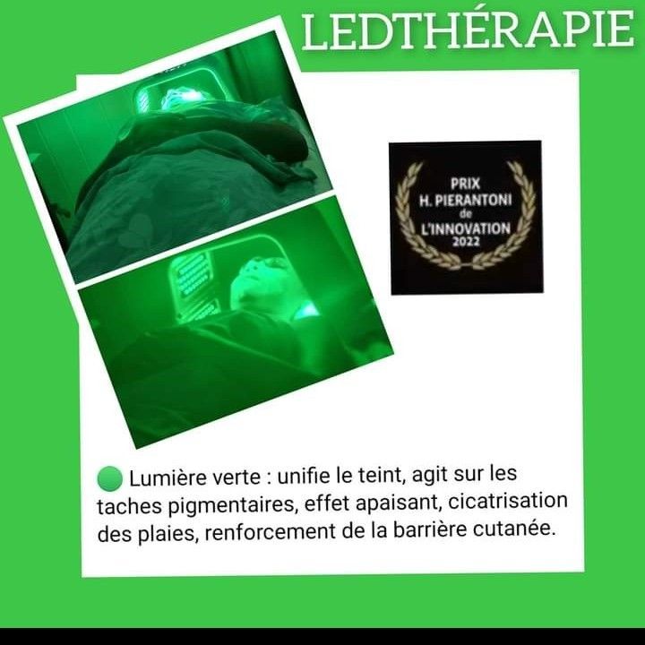 Porfolio de Soin LED Thérapie + massage drainant