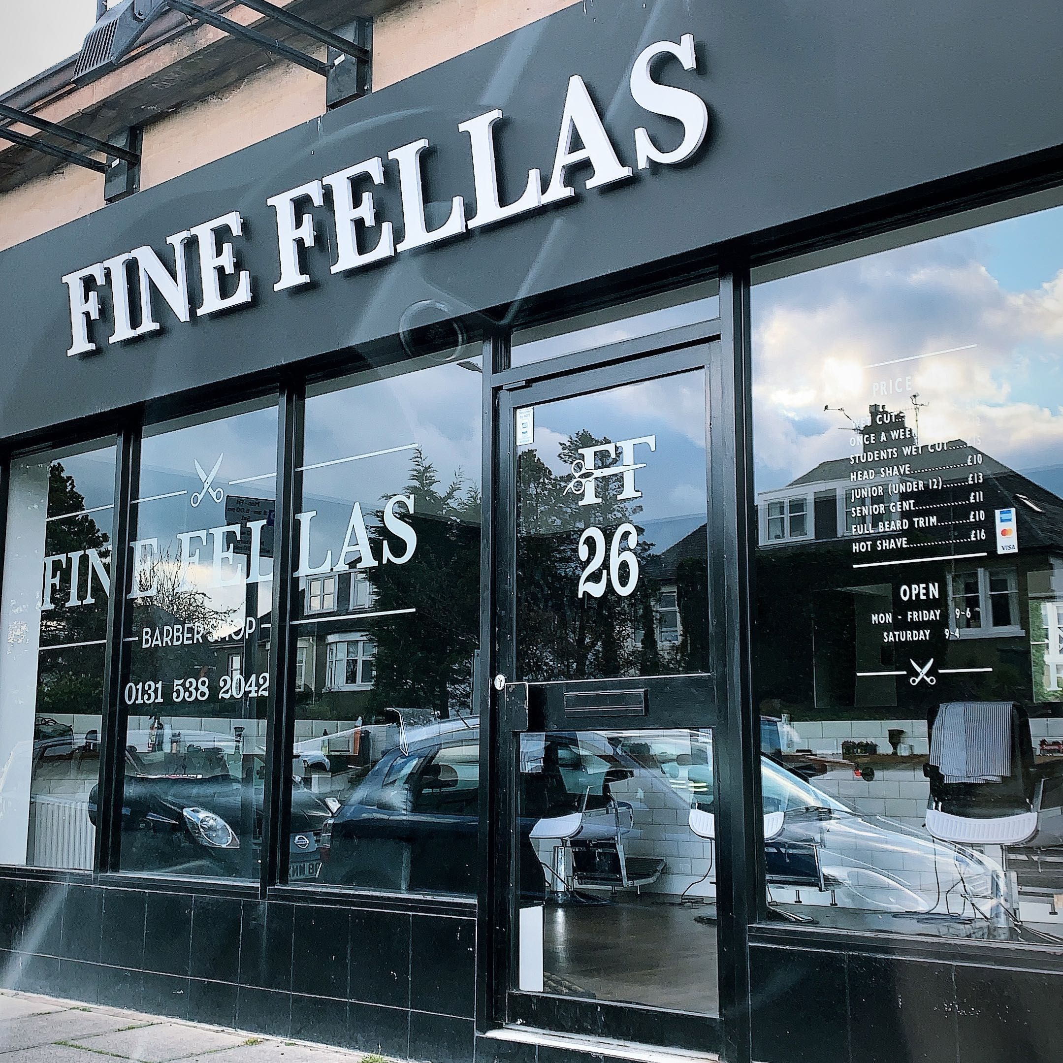 Fine Fellas Blackhall, 26 Hillhouse Road, EH4 2AG, Edinburgh
