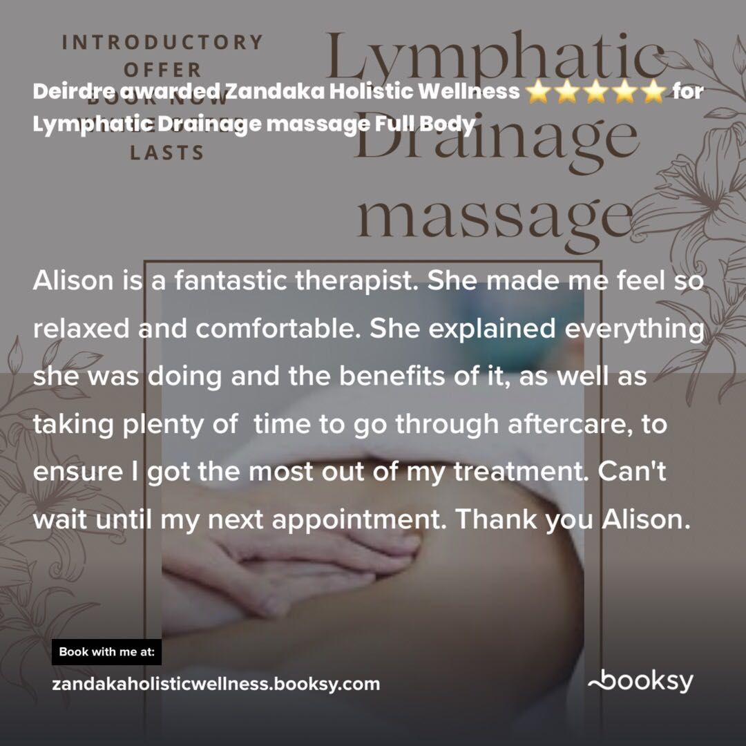 Lymphatic Drainage massage Full Body portfolio