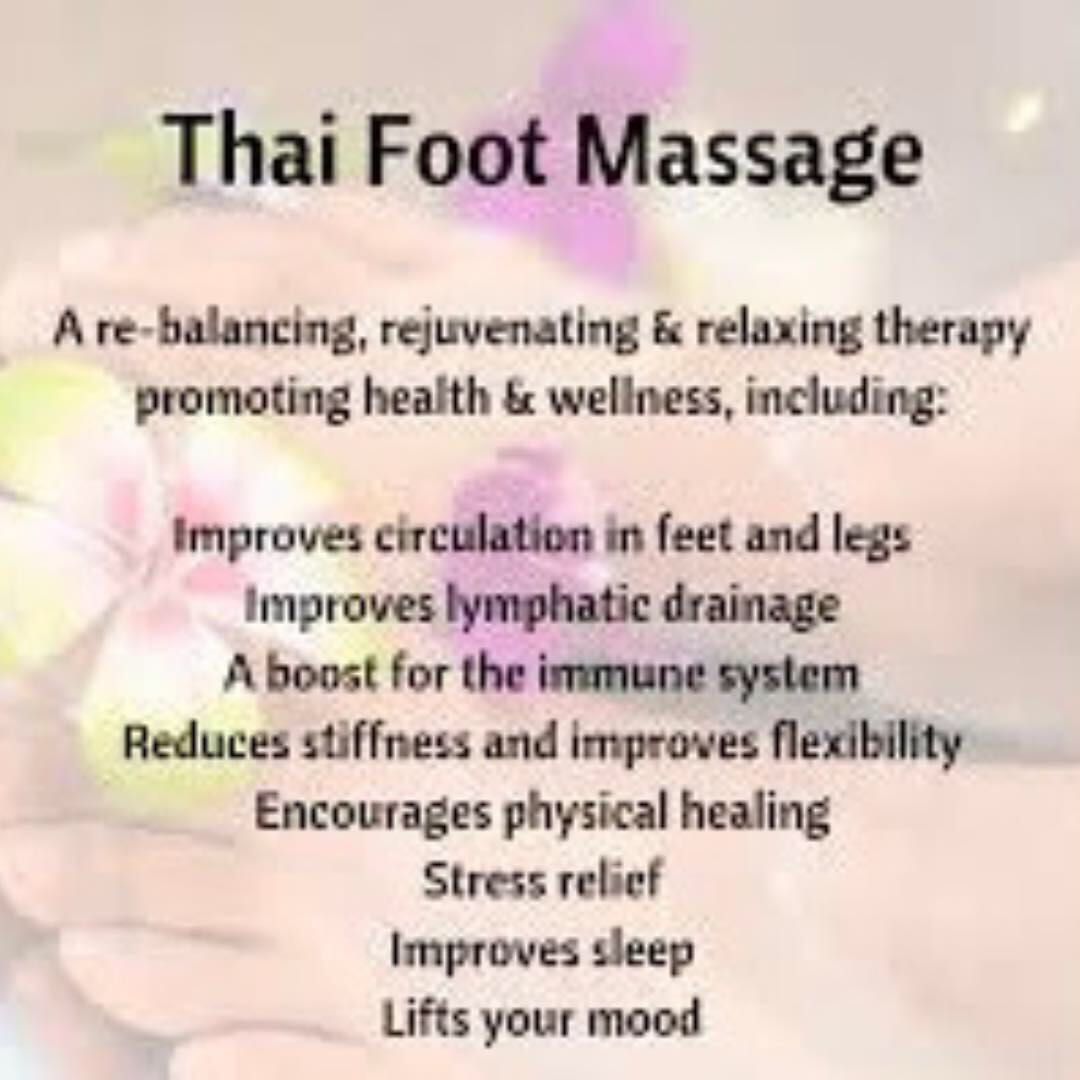 Thai foot massage portfolio