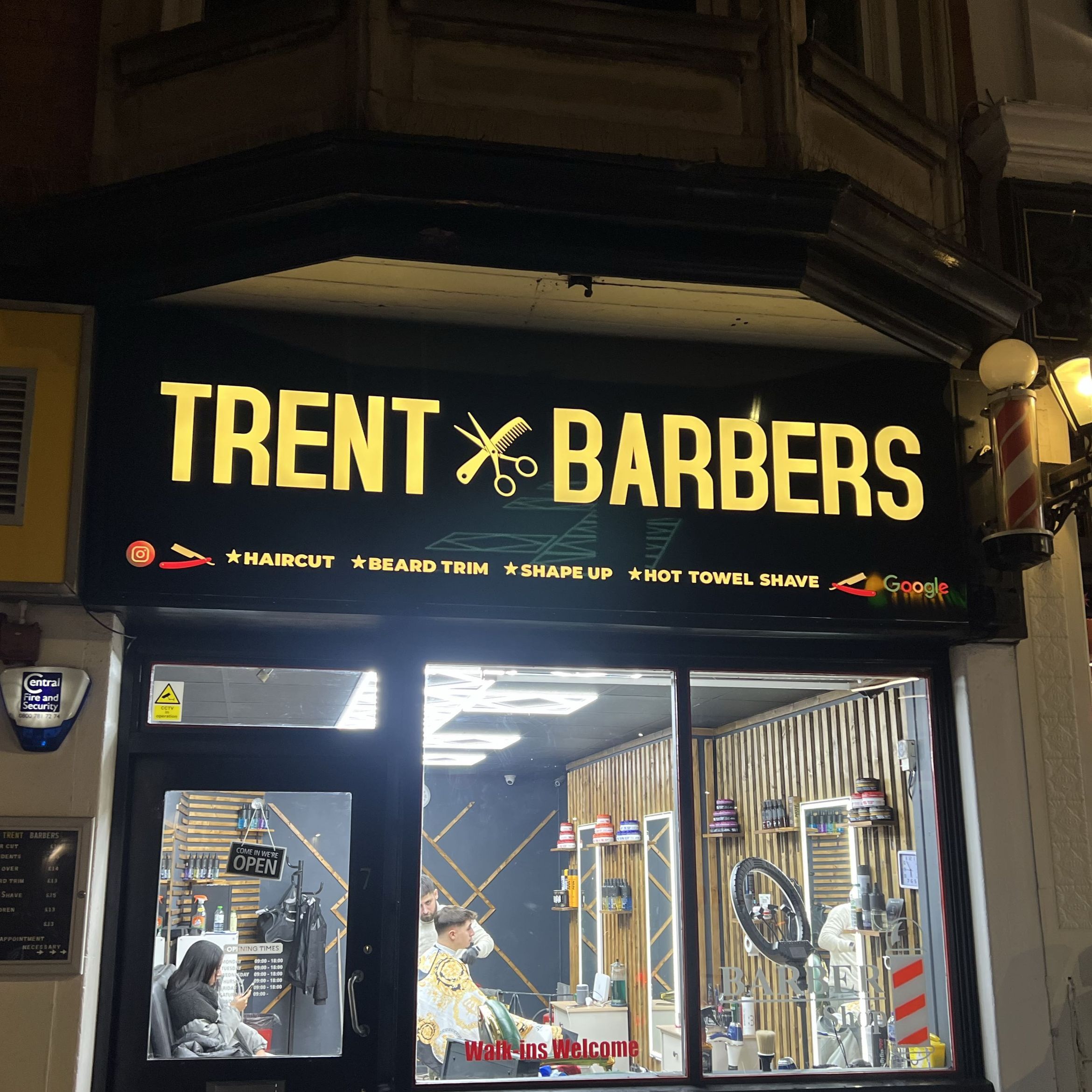 Trent Barbers, 7 Wollaton Street, NG1 5FW, Nottingham