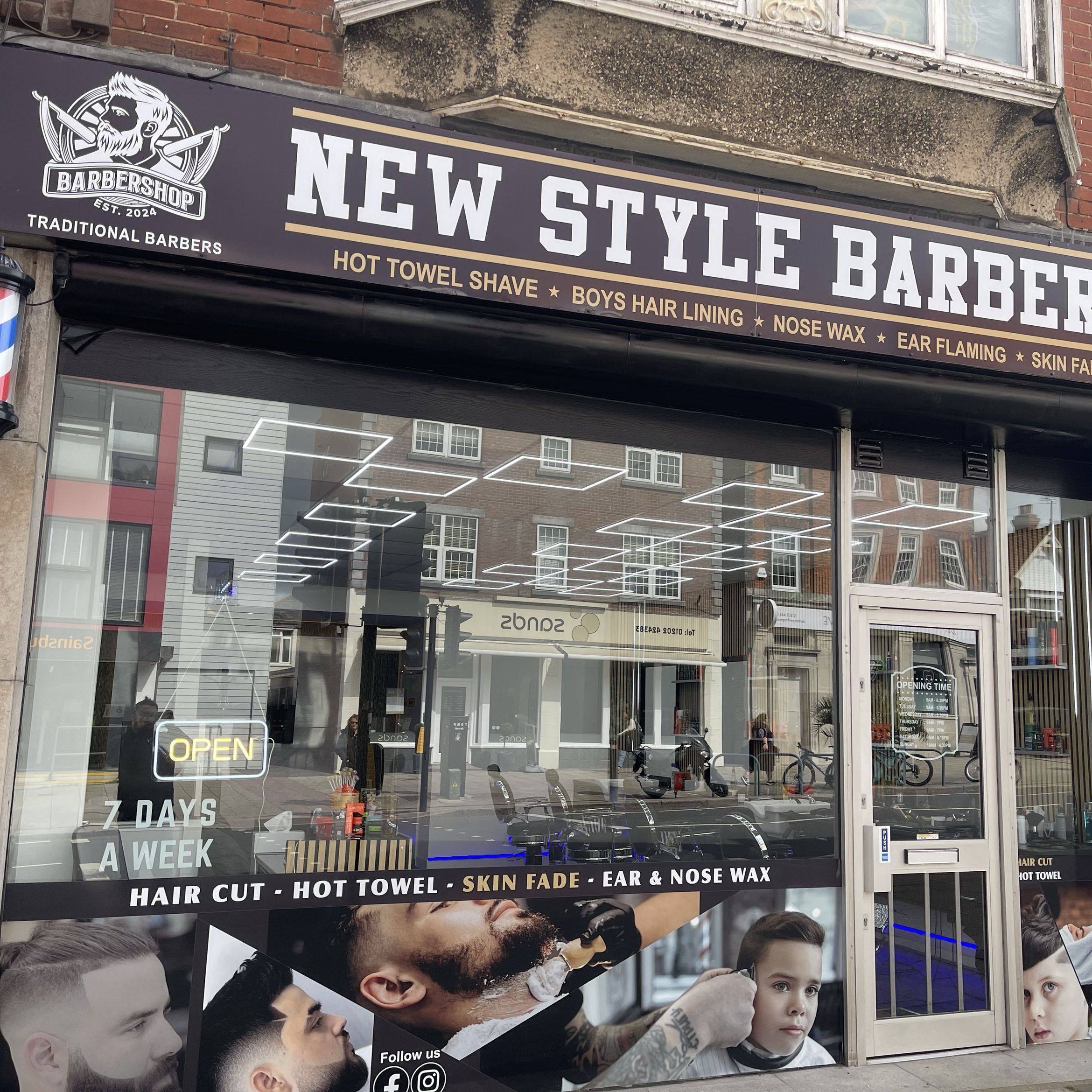 NEW STYLE BARBERS, 55 57 Southbourne Grove, NEW STYLE BARBERS, BH6 3QU, Bournemouth