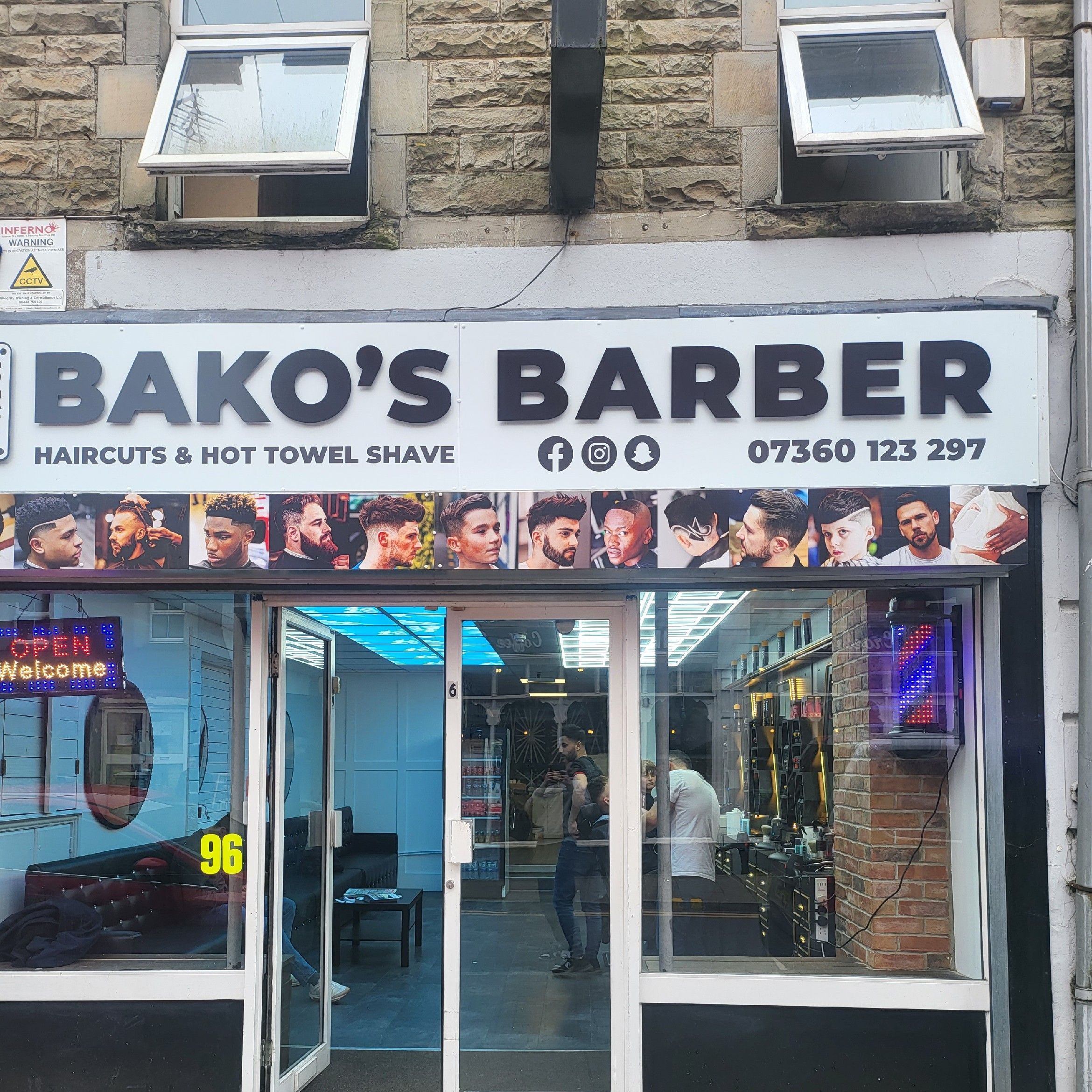 Bakos Barbers, 96 Nolton Street, CF31 3BP, Bridgend