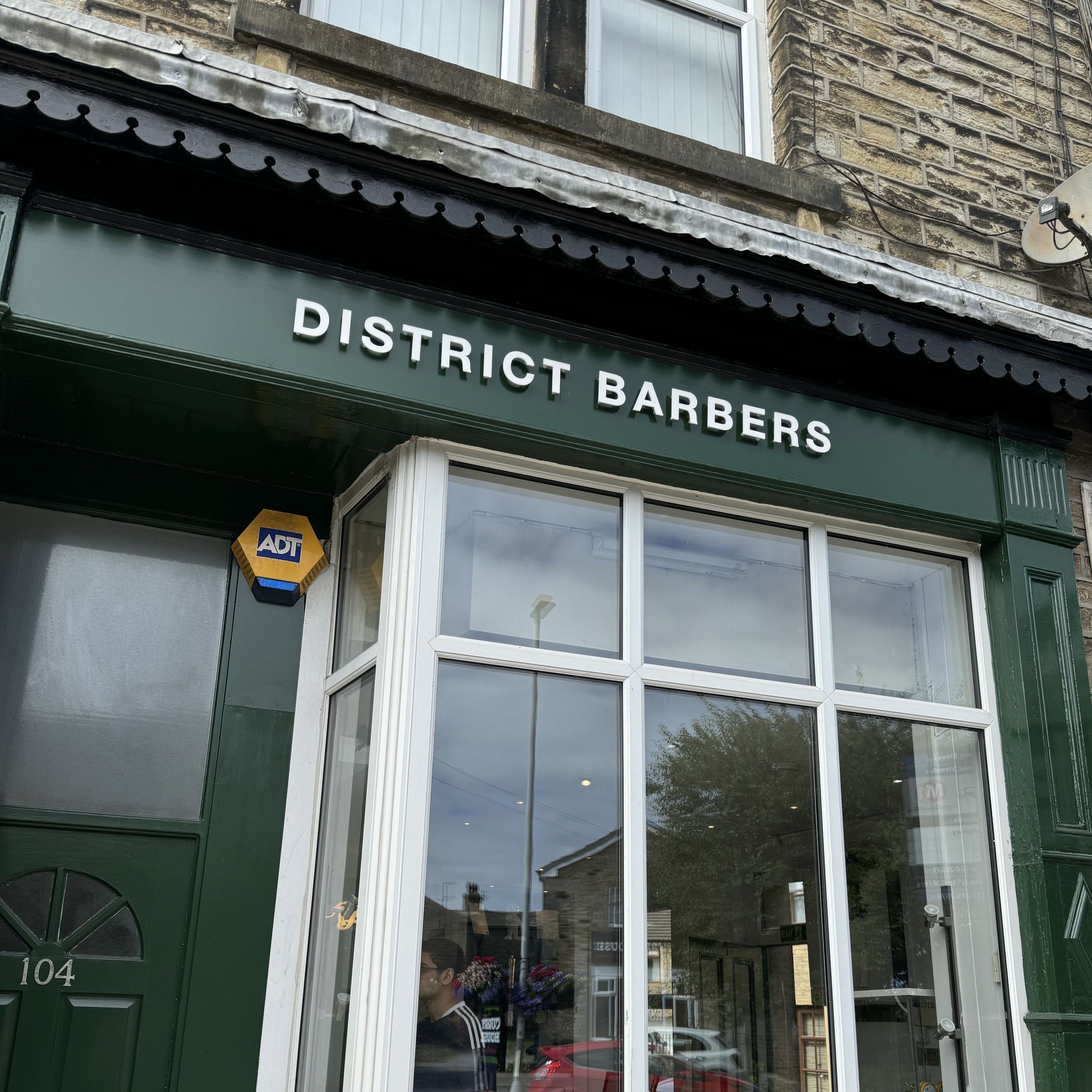 District Barbers, 104 Main Street, Bradford