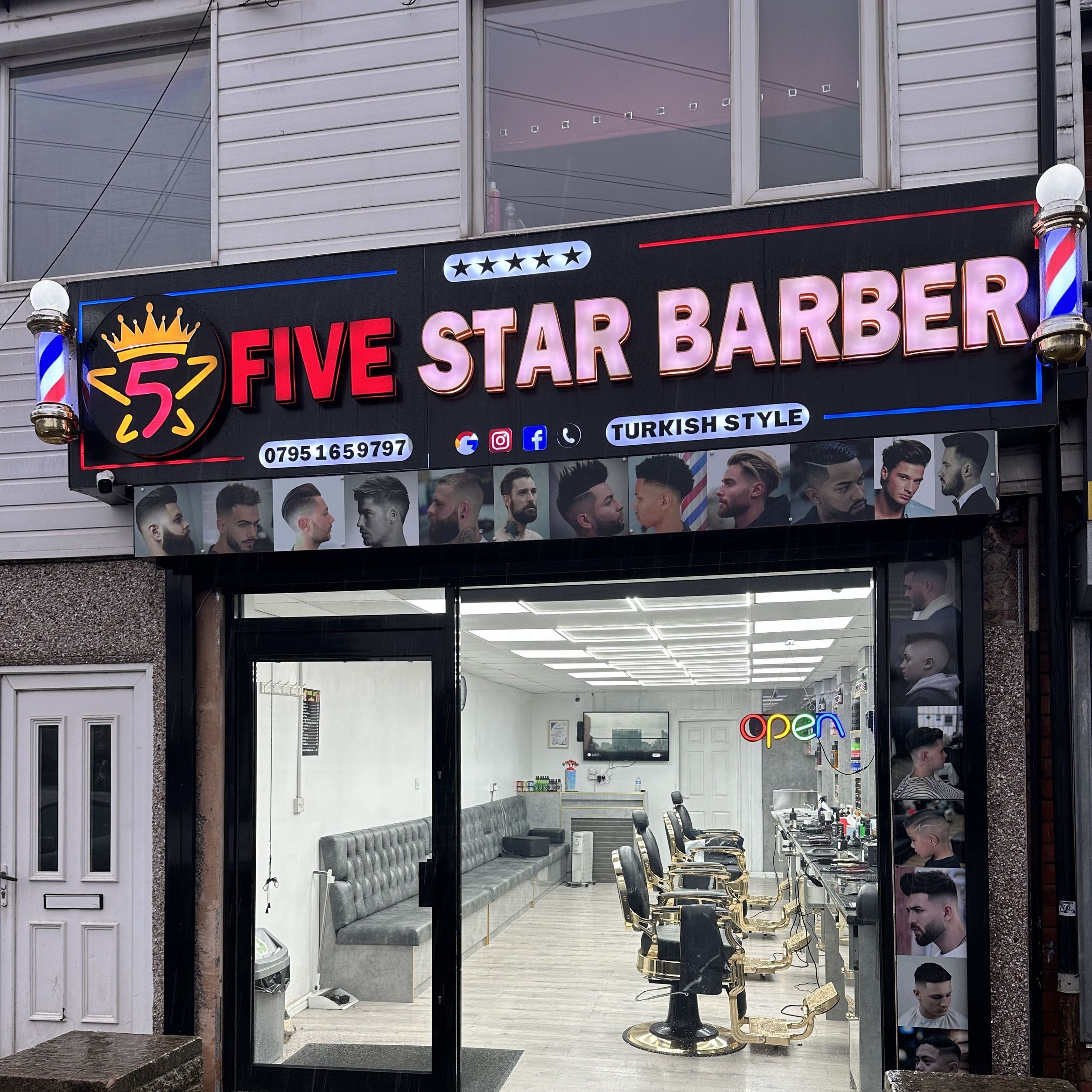 5five star barber, Southey Green Road, 265 southey green road, S5 7QB, Sheffield