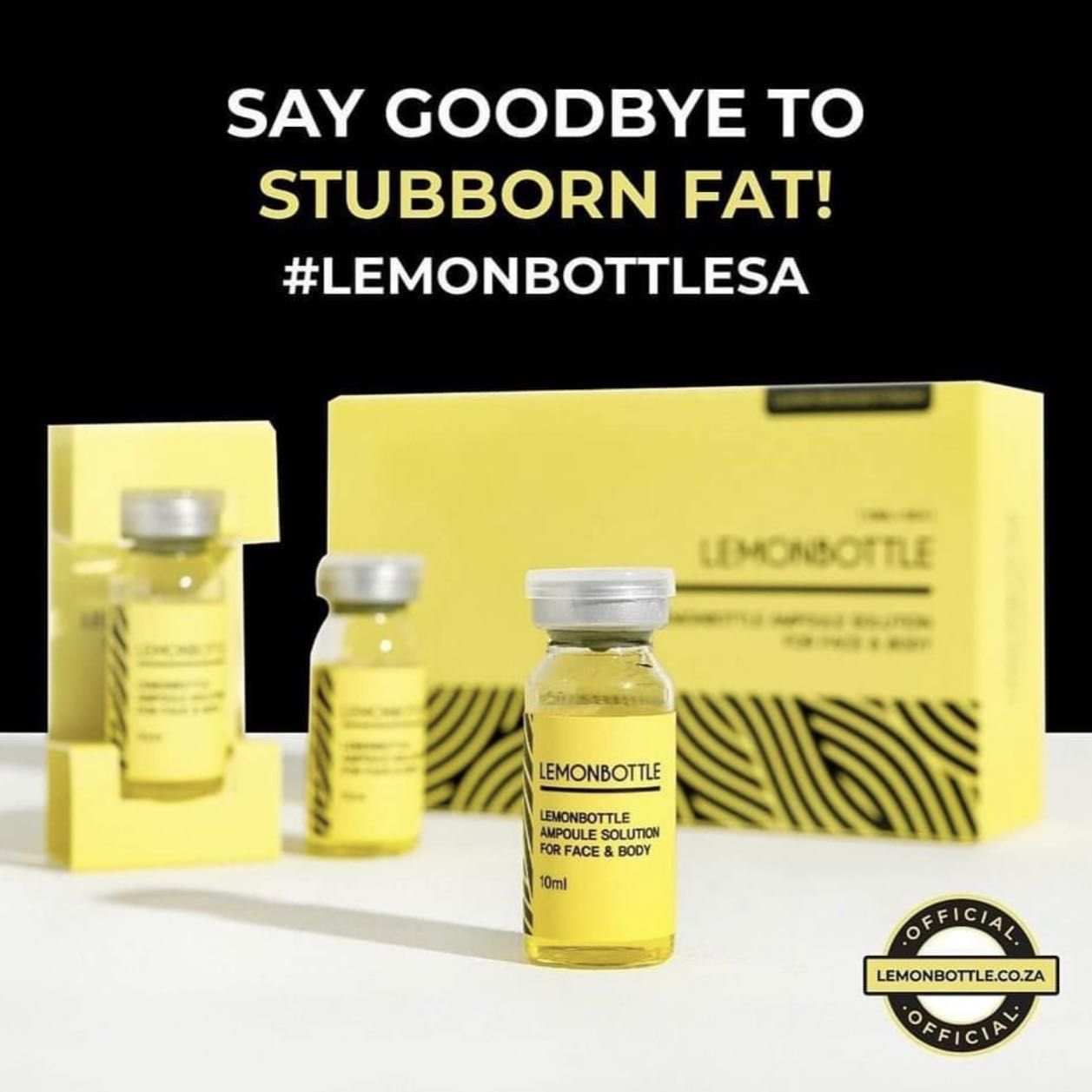 🍋 Lemon Bottle Fat dissolving injections THIGHS portfolio