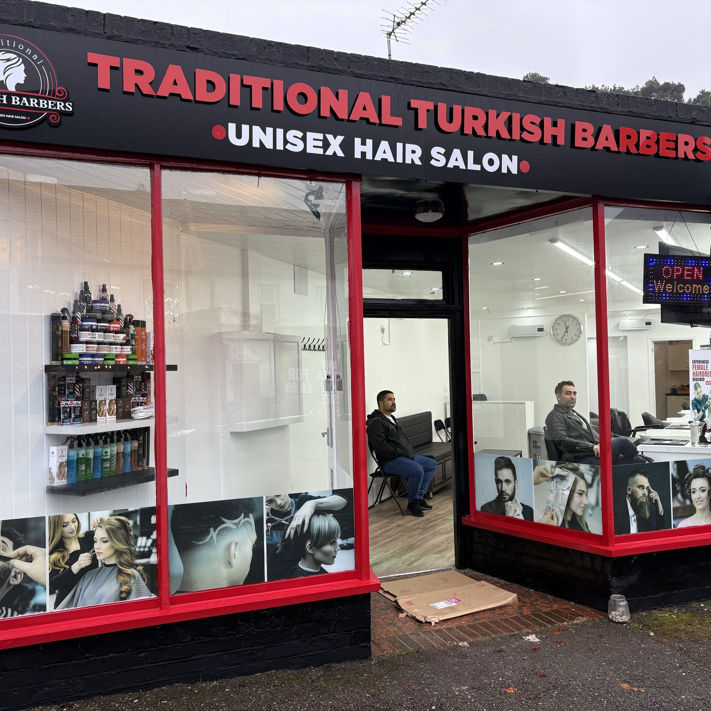 traditional turkish barber, 2 bank side, beacon hill road, Hindhead