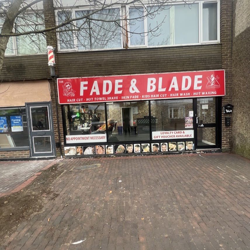 Fade & blade Barber knaphill, 34a High Street, GU21 2PY, Woking