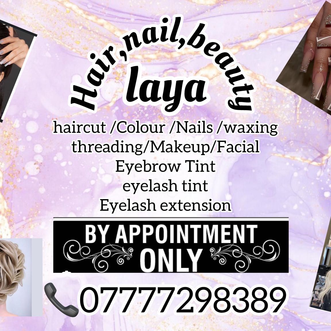 laya hair&nail&beauty, 7 Rectory Road, downstairs , dapper chops barber, BR3 1HL, Beckenham, Beckenham