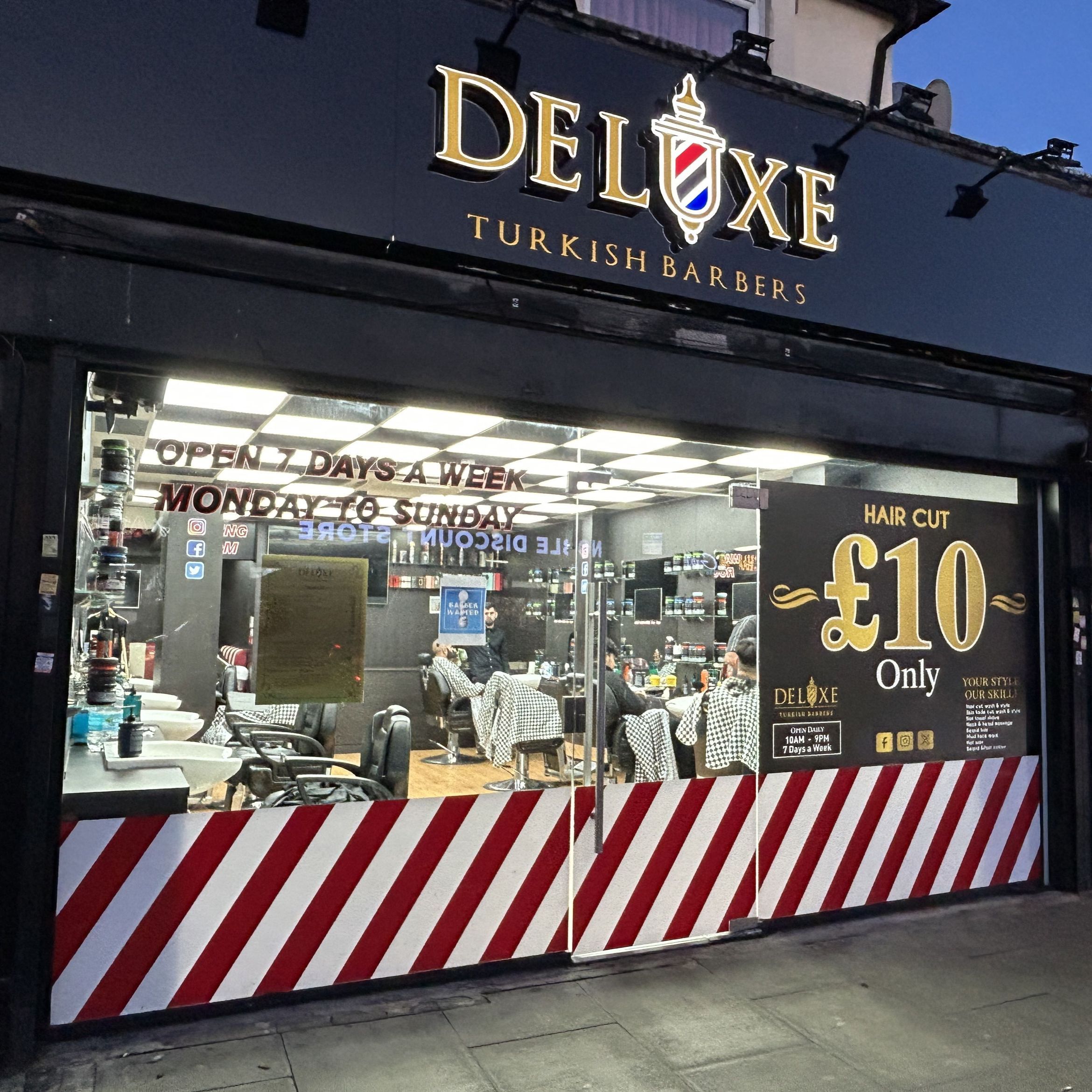 Deluxe Turkish Barber ilford, 131 Ilford Lane, IG1 2RN, Ilford, Ilford