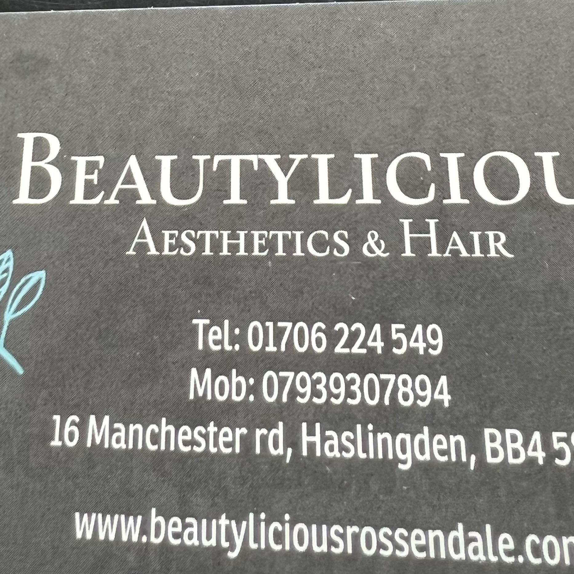 Beautylicious 16 manchester road haslingden, 16 Manchester Road, BB4 5ST, Rossendale