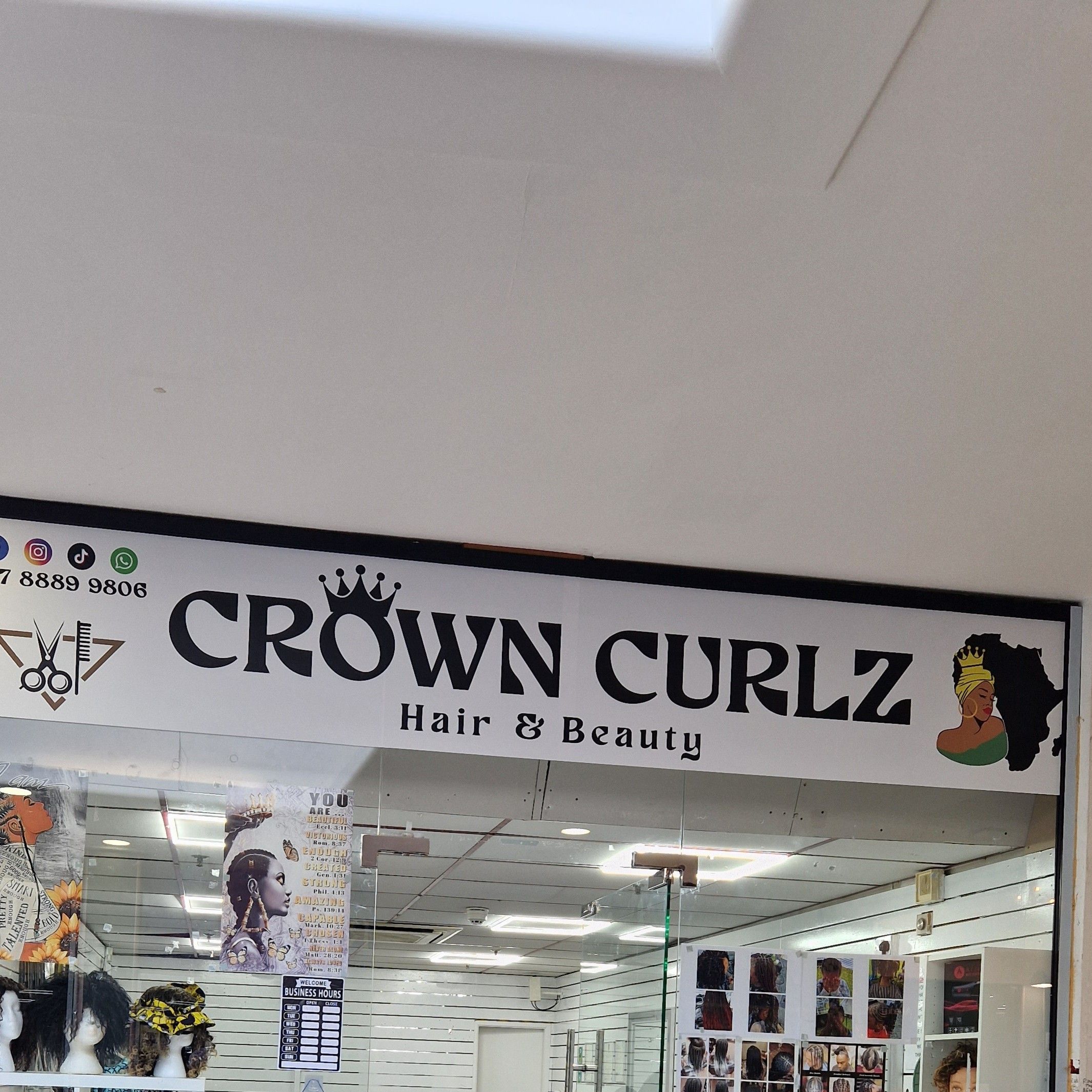 Crown Curlz Hair And Beauty, Unit 24 Packhorse Walk, Packhorse Shopping Centre, HD1 2RT, Huddersfield