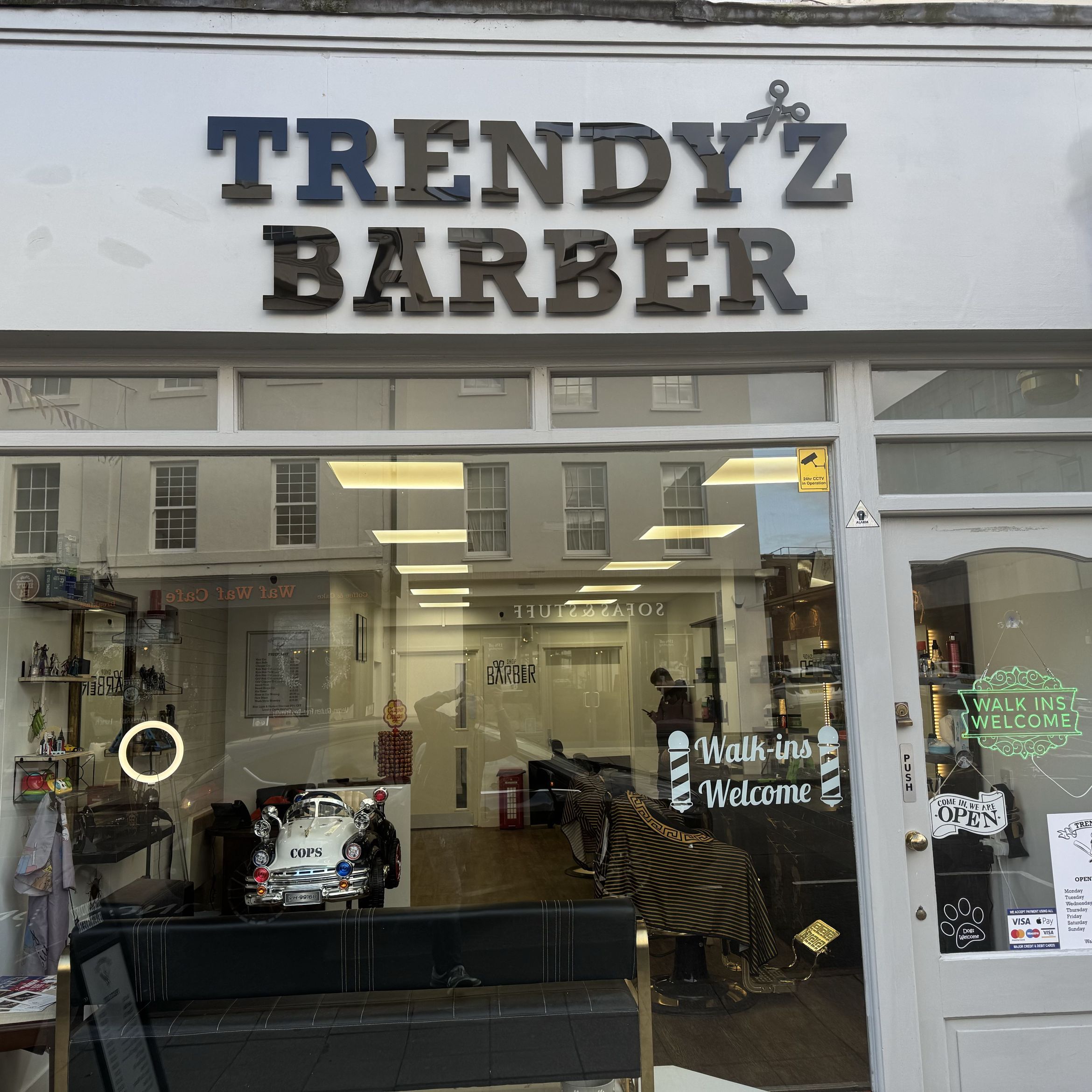 TRENDYZ BARBERS, 84 Warwick Street, CV32 4QG, Leamington Spa