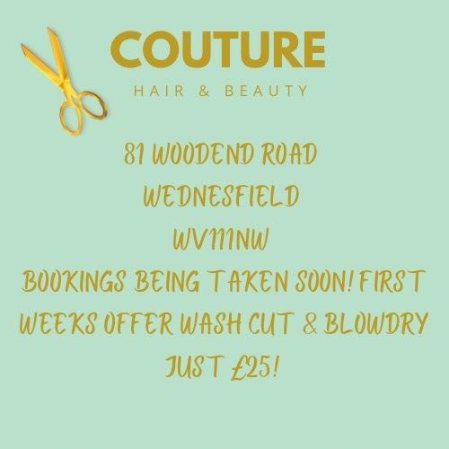 COUTURE, 81 Wood End Road, WV11 1NW, Wolverhampton