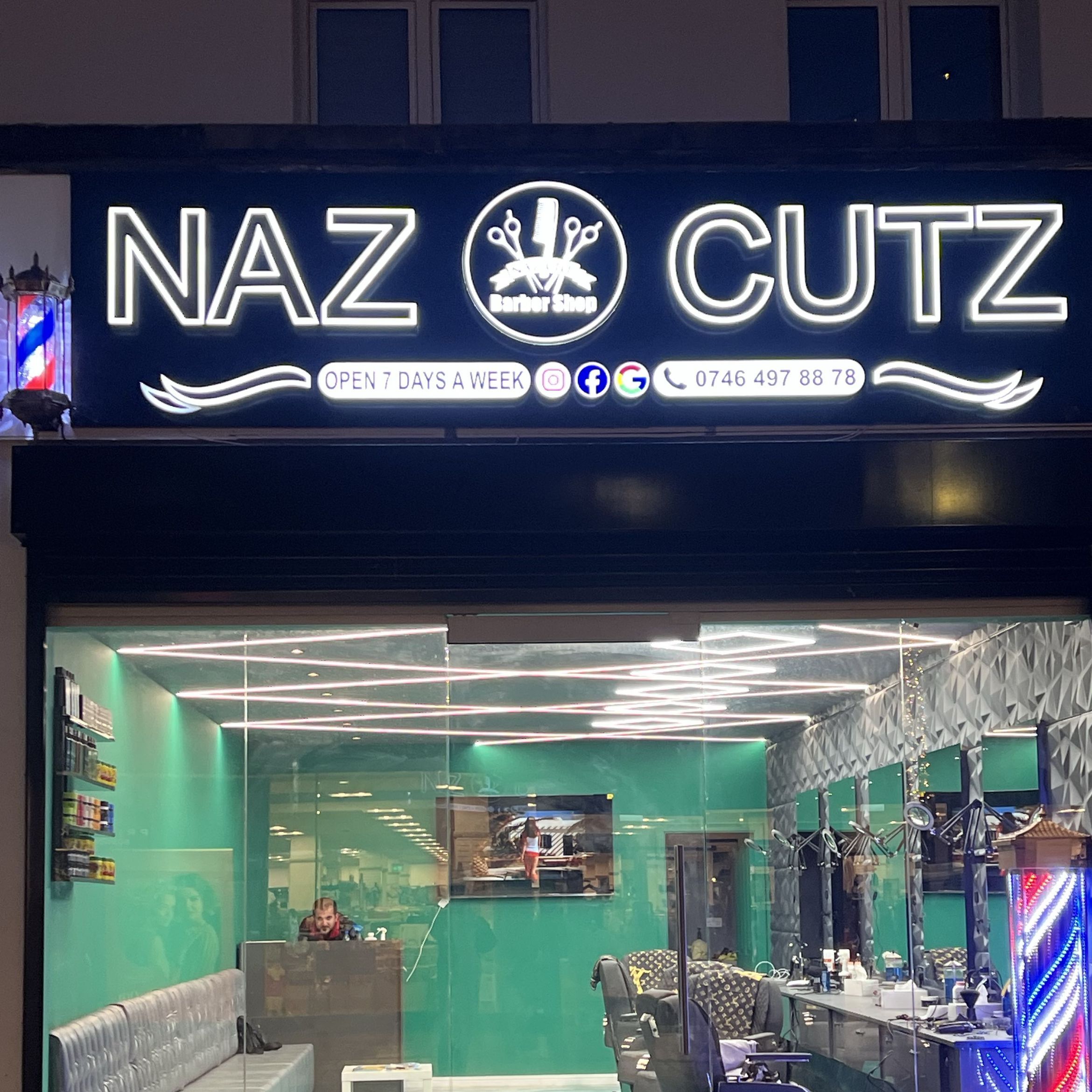 NAZ CUTZ, 592 chrischurch road, BH1 4BH, Bournemouth