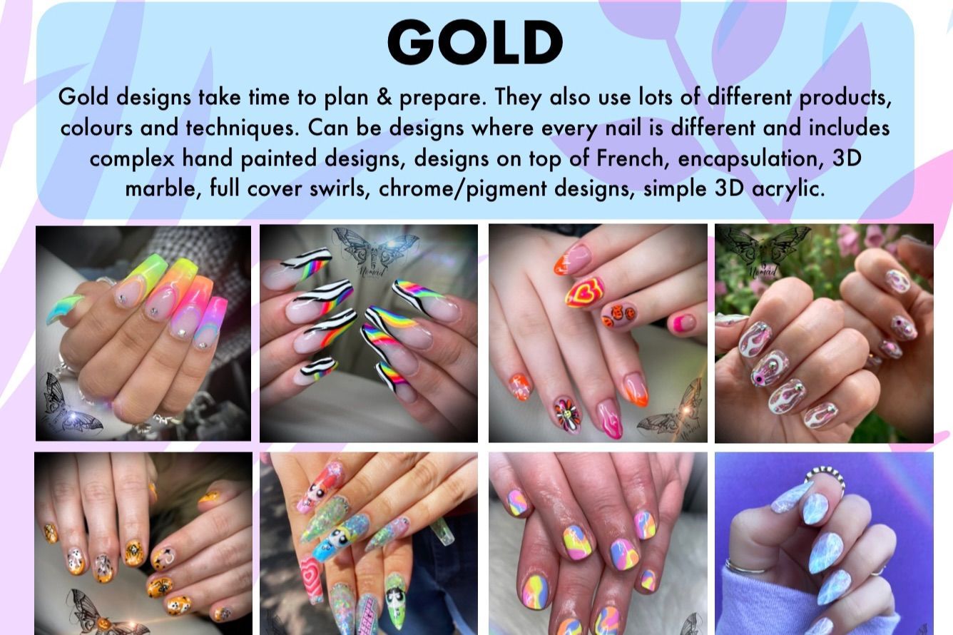 Gold Tier Gel Nails portfolio