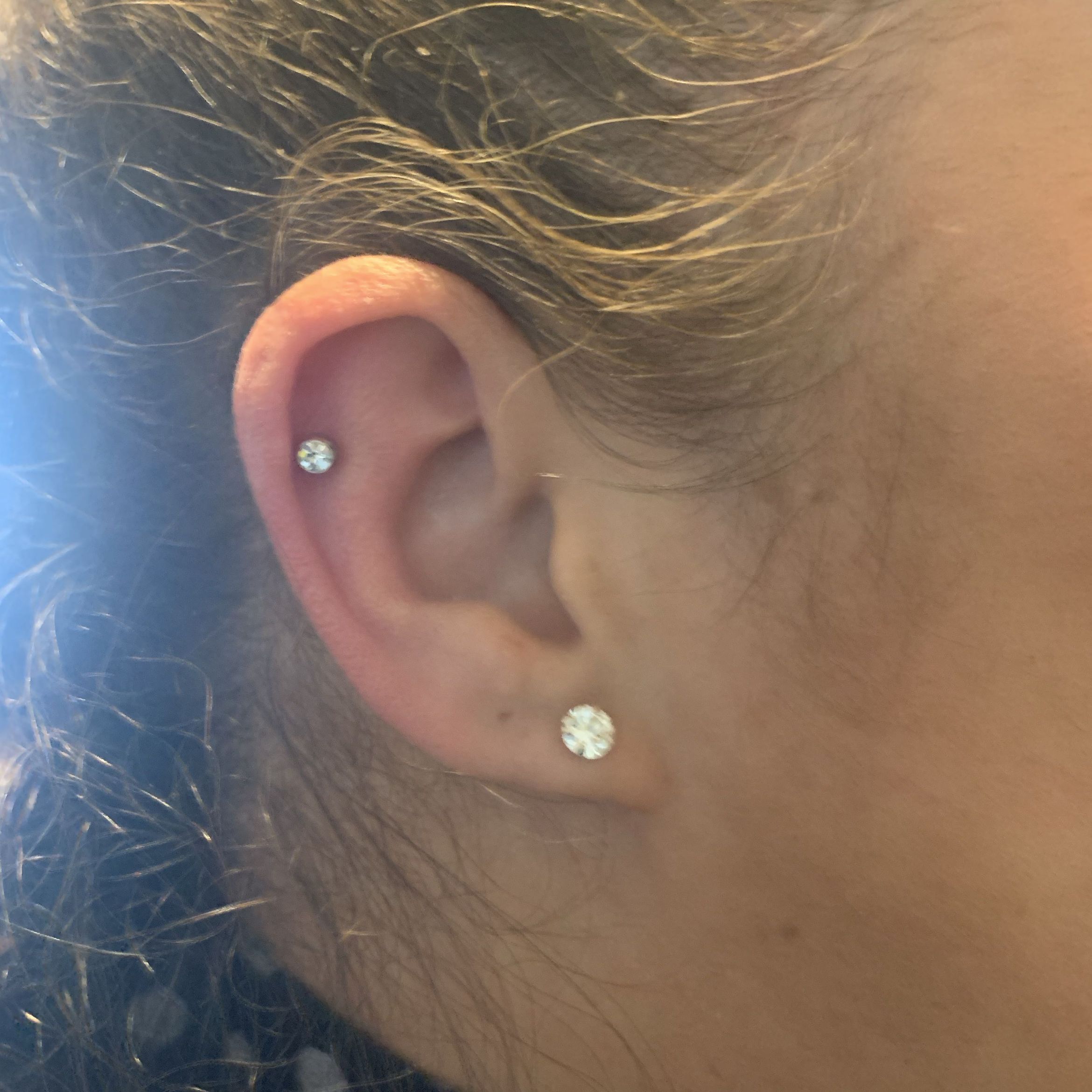 Ear Lobe / Cartilage Piercing portfolio