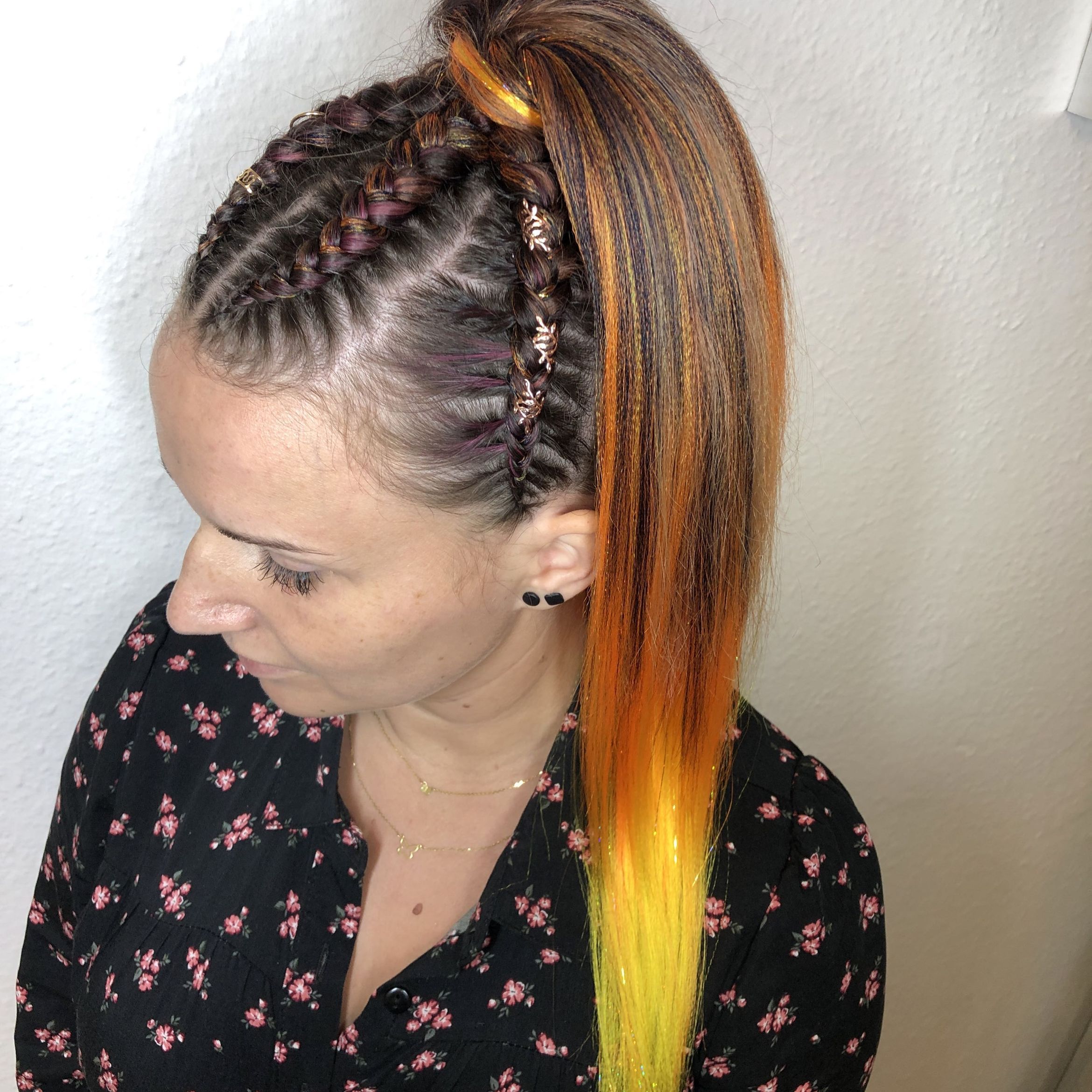 Hair 💈 Ponytail braids portfolio