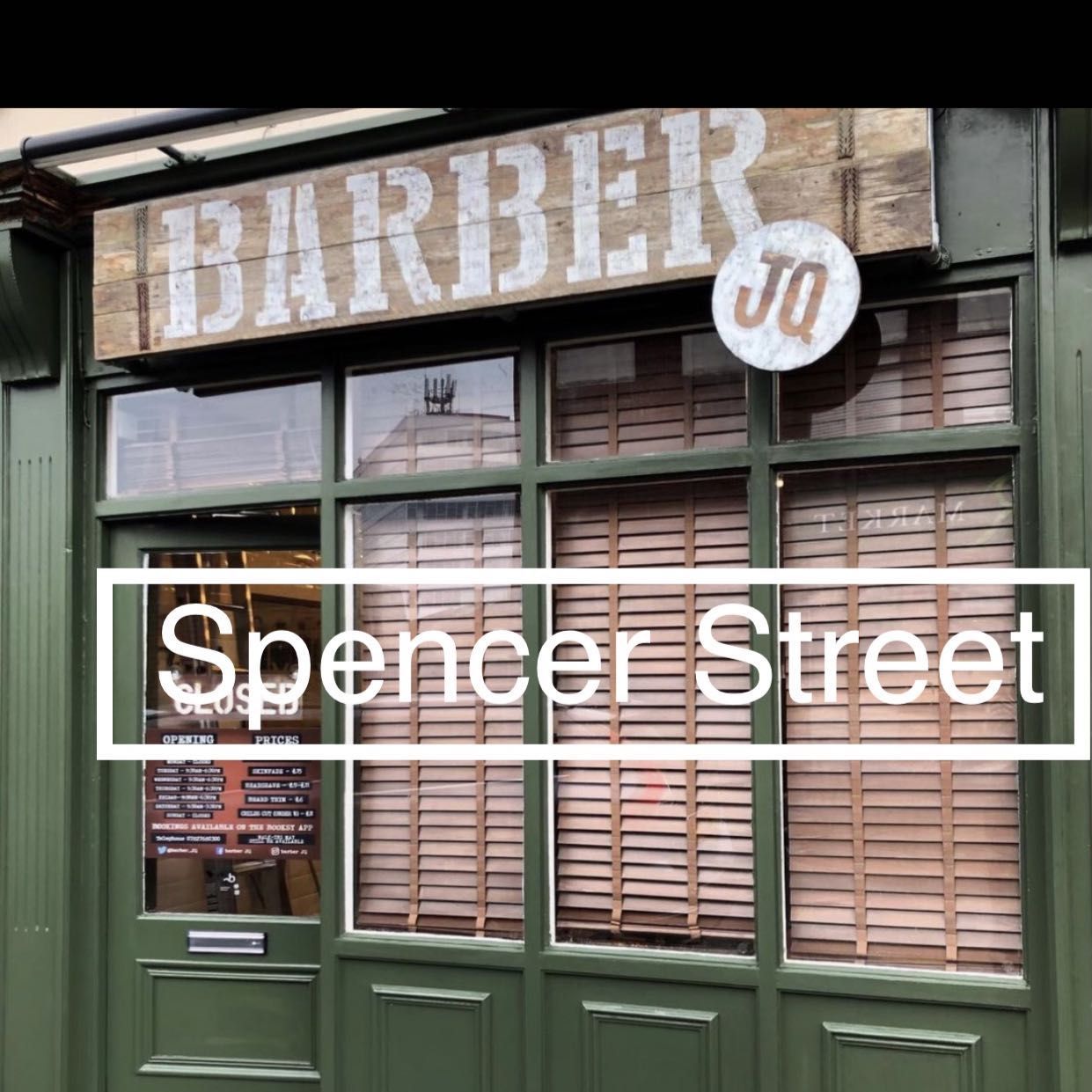 Barber JQ, 3a Spencer Street, Jewellery quarter, B18 6DD, Birmingham