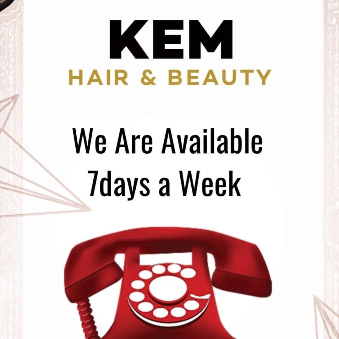 Kem Hair & Beauty, Visit our website to book your next appointment with us at www.kemunisexsalon.co.uk, We are no longer active on Booksy!, WS10 9JL, Wednesbury