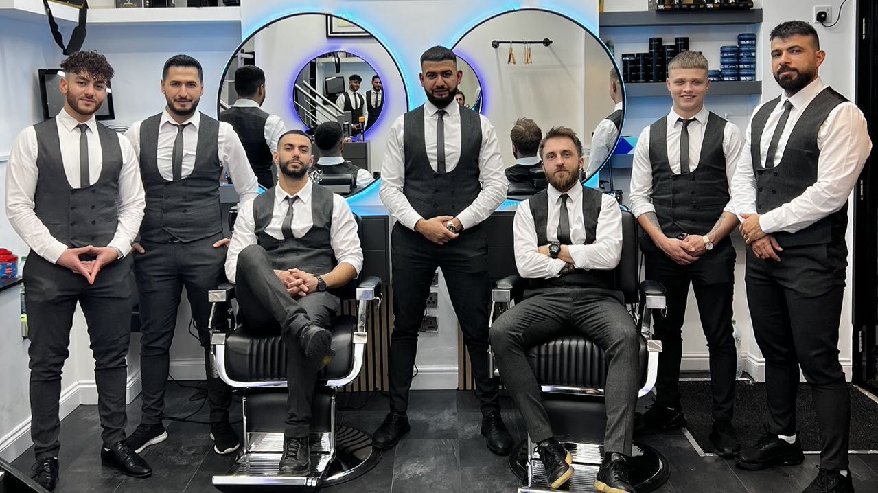 Barber dress clearance