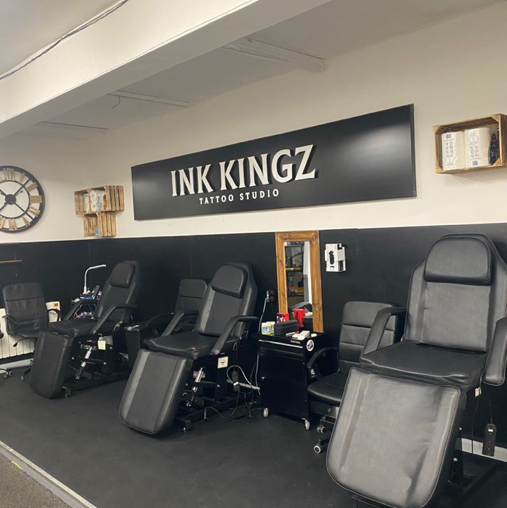 Ink kingz tattoo studio, 17 Front Street, WF8 1DA, Pontefract, England