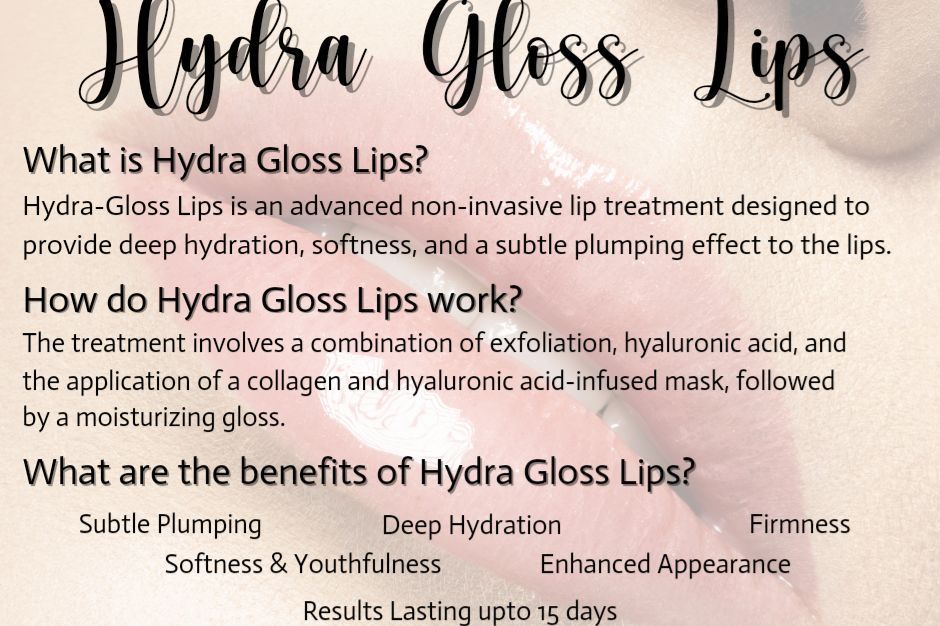 Hydra Gloss Lips x3 portfolio