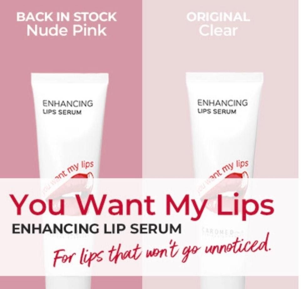 You want my lips 💋 lip plumping serum portfolio