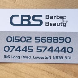CBS Barber & Beauty, 316 Long Road, NR33 9DL, Lowestoft, England