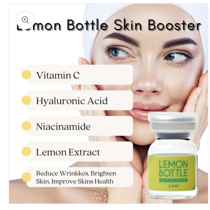 Lemon bottle skin booster portfolio